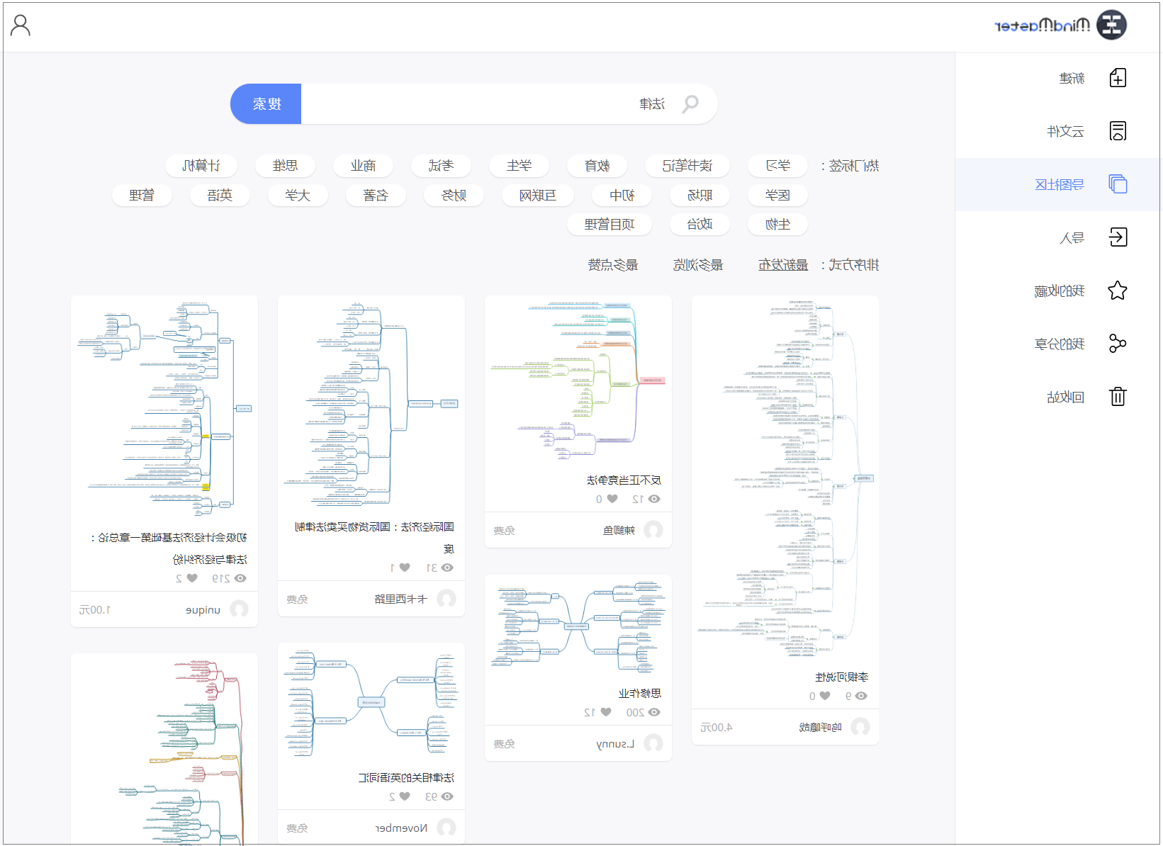 法学思维导图