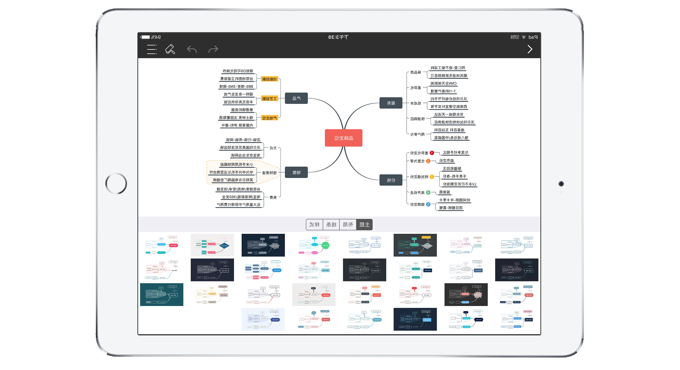 思维导图编辑