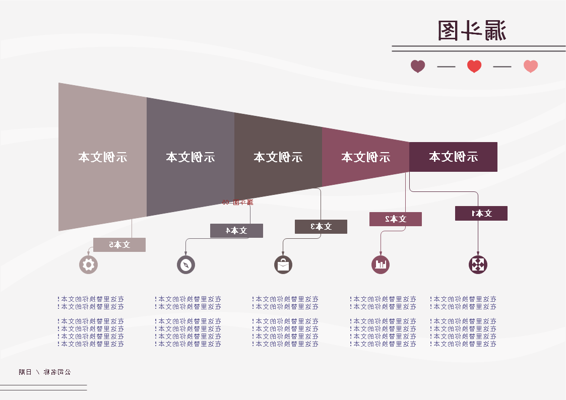 漏斗图示图