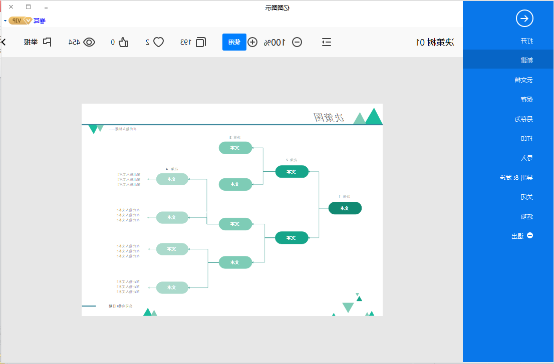 决策树模板